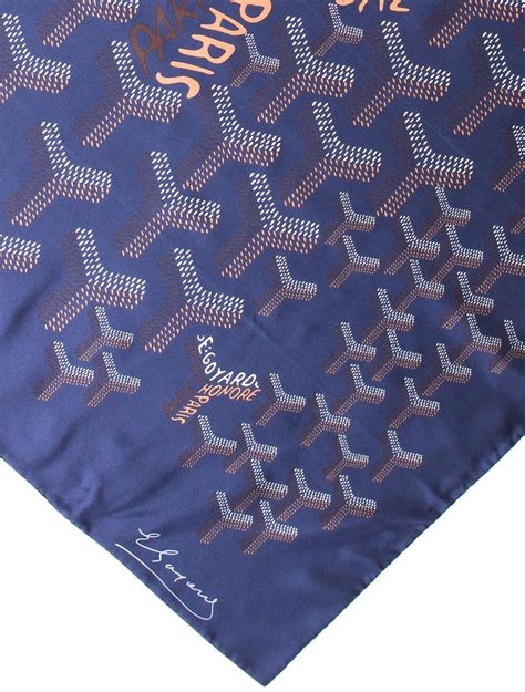 goyard headscarf|goyard silk road scarves.